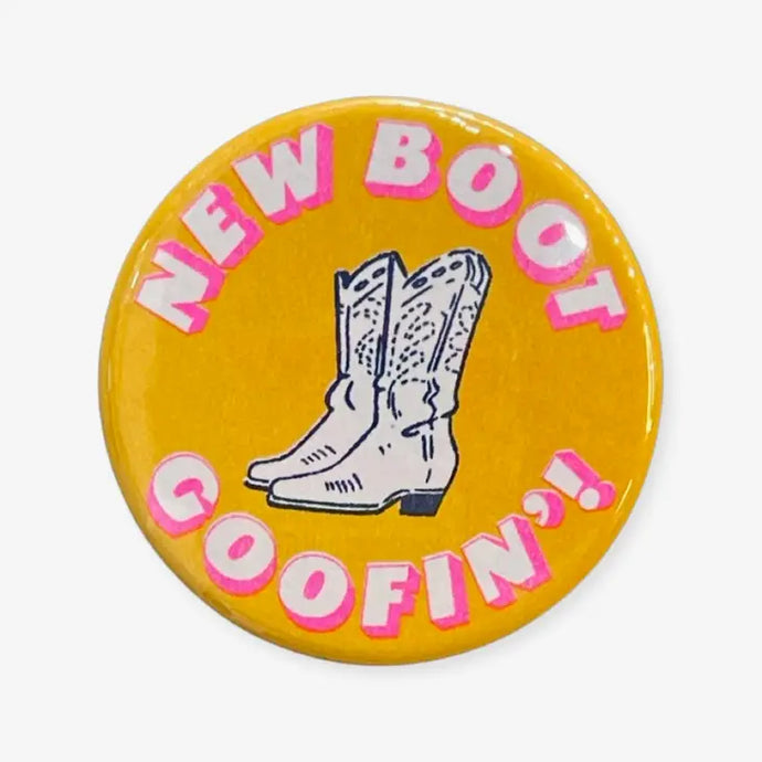 New Boot Goofin' Button - Tigertree