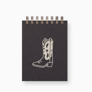 Cowboy Boot Mini Jotter