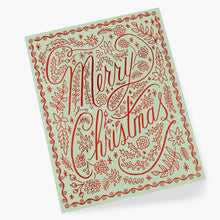 Load image into Gallery viewer, Crimson Christmas Card
