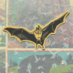 Brown Bat Sticker