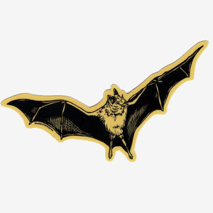 Brown Bat Sticker