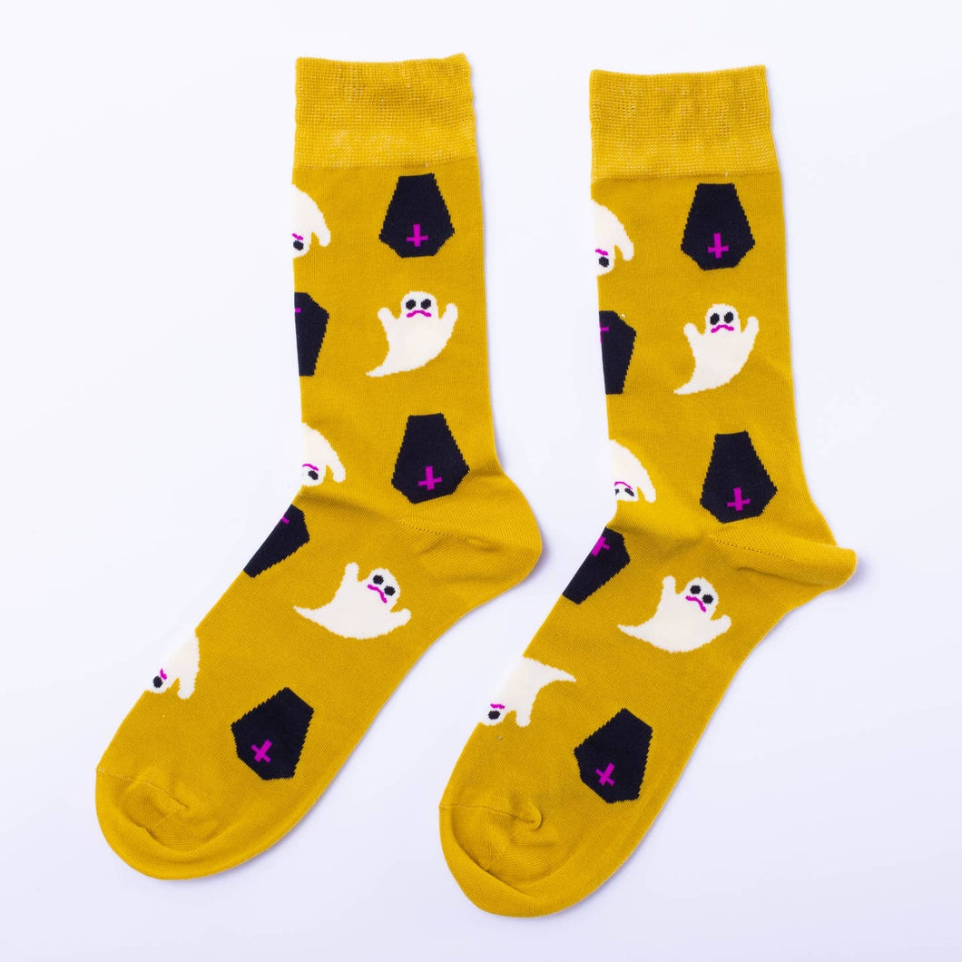 Ghost & Coffin Socks - Large