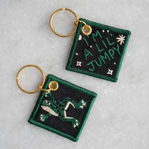 Lil Jumpy Embroidered Keychain - Tigertree