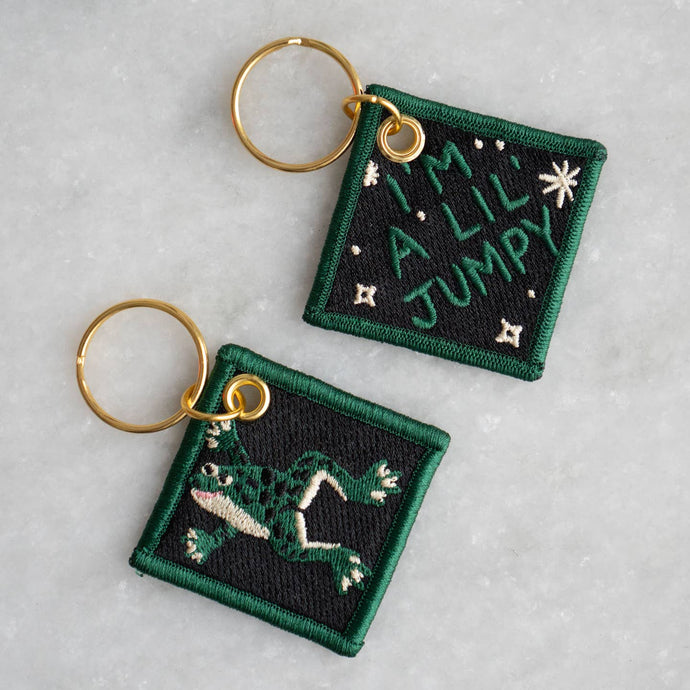 Lil Jumpy Embroidered Keychain - Tigertree