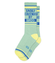 Load image into Gallery viewer, Easily Distracted by Birds Gym Socks - Tigertree
