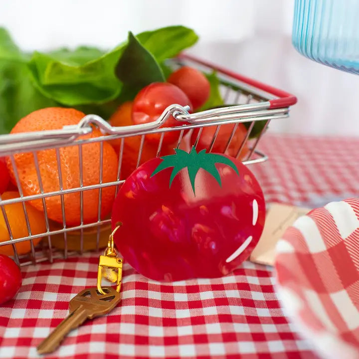 Tomato Keychain