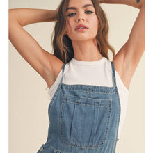 Load image into Gallery viewer, Leanna Washed Denim Jumpsuit - Tigertree
