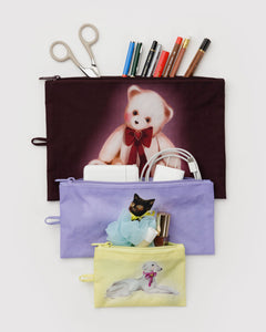 Flat Pouch Set- Fancy Animals