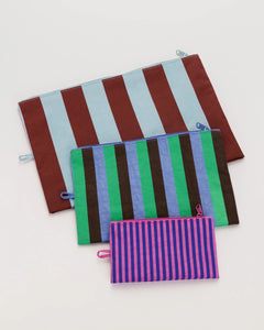 Go Pouch Set - Vacation Stripe Mix - Tigertree