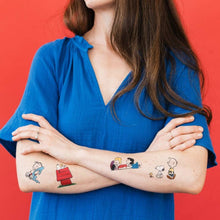 Load image into Gallery viewer, Classic Peanuts Tattoo Set - Tigertree
