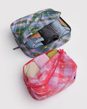 Load image into Gallery viewer, Packing Cube Set- Star Plaid
