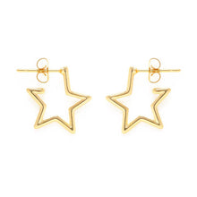 Load image into Gallery viewer, Rock Star Hoop Earrings - Tigertree
