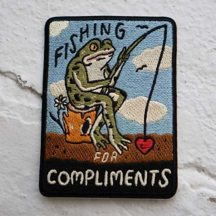 Fishing for Compliments Sticky Patch - Tigertree