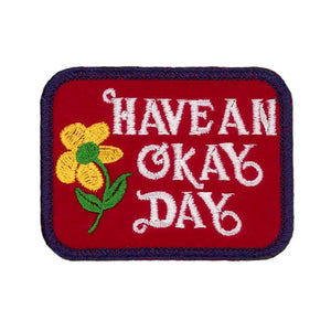 Have an Okay Day Patch - Tigertree