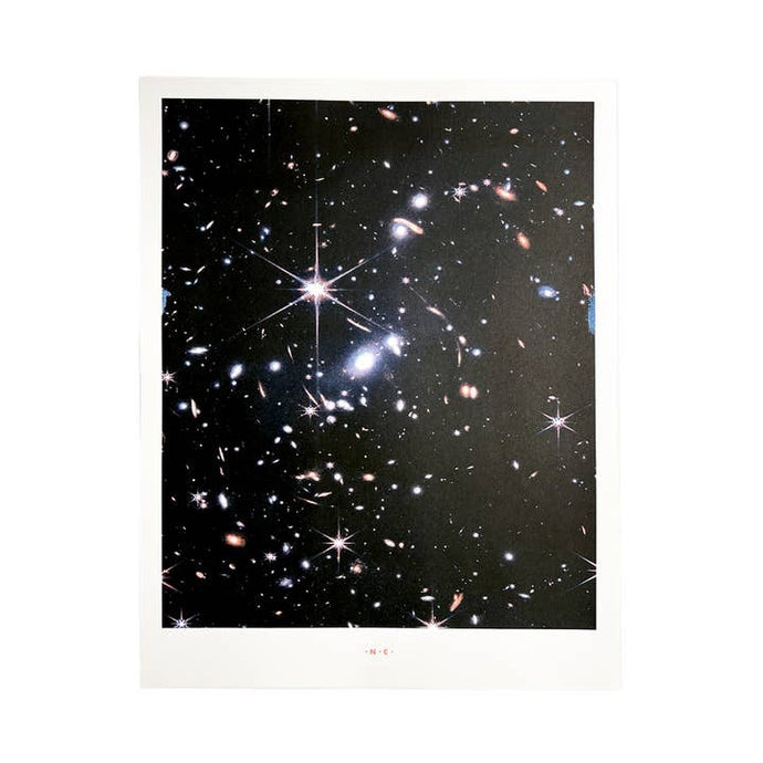 Webb Deep Field Risograph Print - Tigertree
