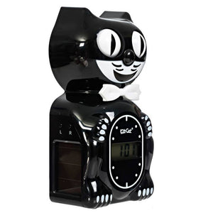 Solar Kit Cat Digital Alarm Clock
