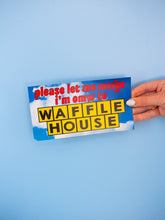 Load image into Gallery viewer, Waffle House Bumper Magnet - Tigertree
