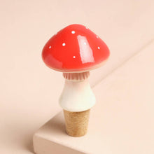 Load image into Gallery viewer, Toadstool Cork Bottle Stopper
