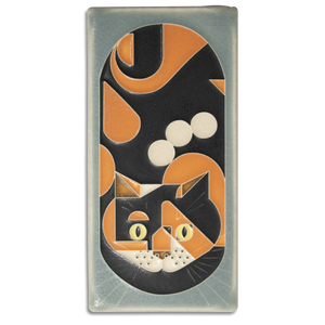 Charley Harper Tile - Calico Cat - Tigertree