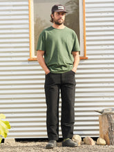 Load image into Gallery viewer, Canvas Work Pants - Black - Tigertree
