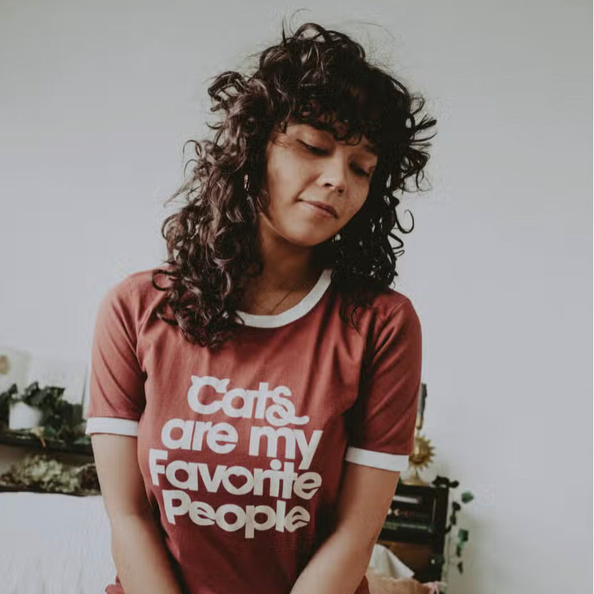 Cat's Are My Favorite People Tee - Tigertree