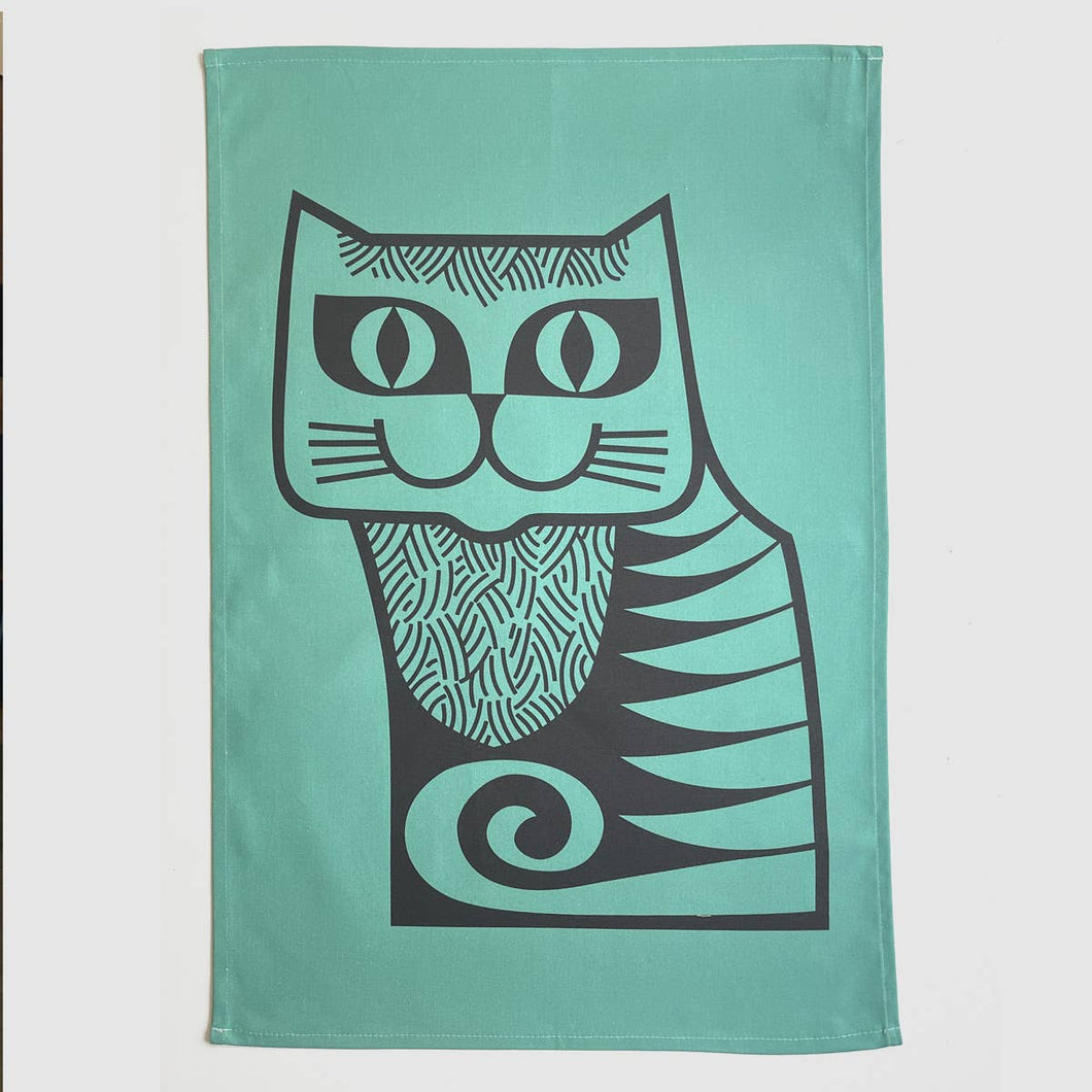 Magpie X Hornsea Tea Towel - Tigertree