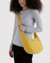 Load image into Gallery viewer, Medium Nylon Crescent Bag - Sunflower
