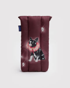 Puffy Glasses Sleeve- Fancy Dogs