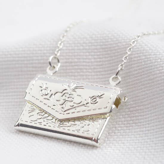 Envelope Locket Necklace - Tigertree