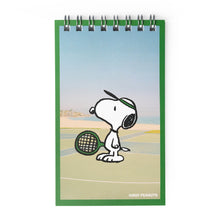 Load image into Gallery viewer, Snoopy Tennis Mini Memo Pad - Tigertree
