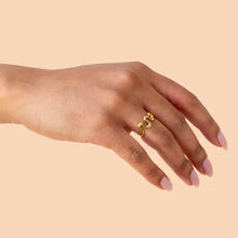 Load image into Gallery viewer, Alma Ring-18K Gold Plated
