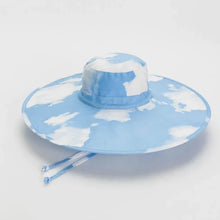 Load image into Gallery viewer, Packable Sun Hat - Clouds - Tigertree
