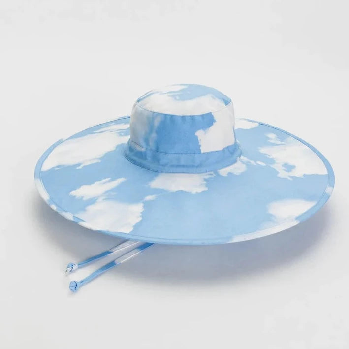 Packable Sun Hat - Clouds - Tigertree