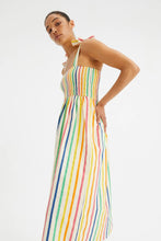 Load image into Gallery viewer, Candy Striped Sun Dress - Tigertree
