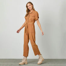 Load image into Gallery viewer, Nova Jumpsuit - Cognac
