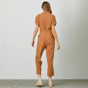 Nova Jumpsuit - Cognac