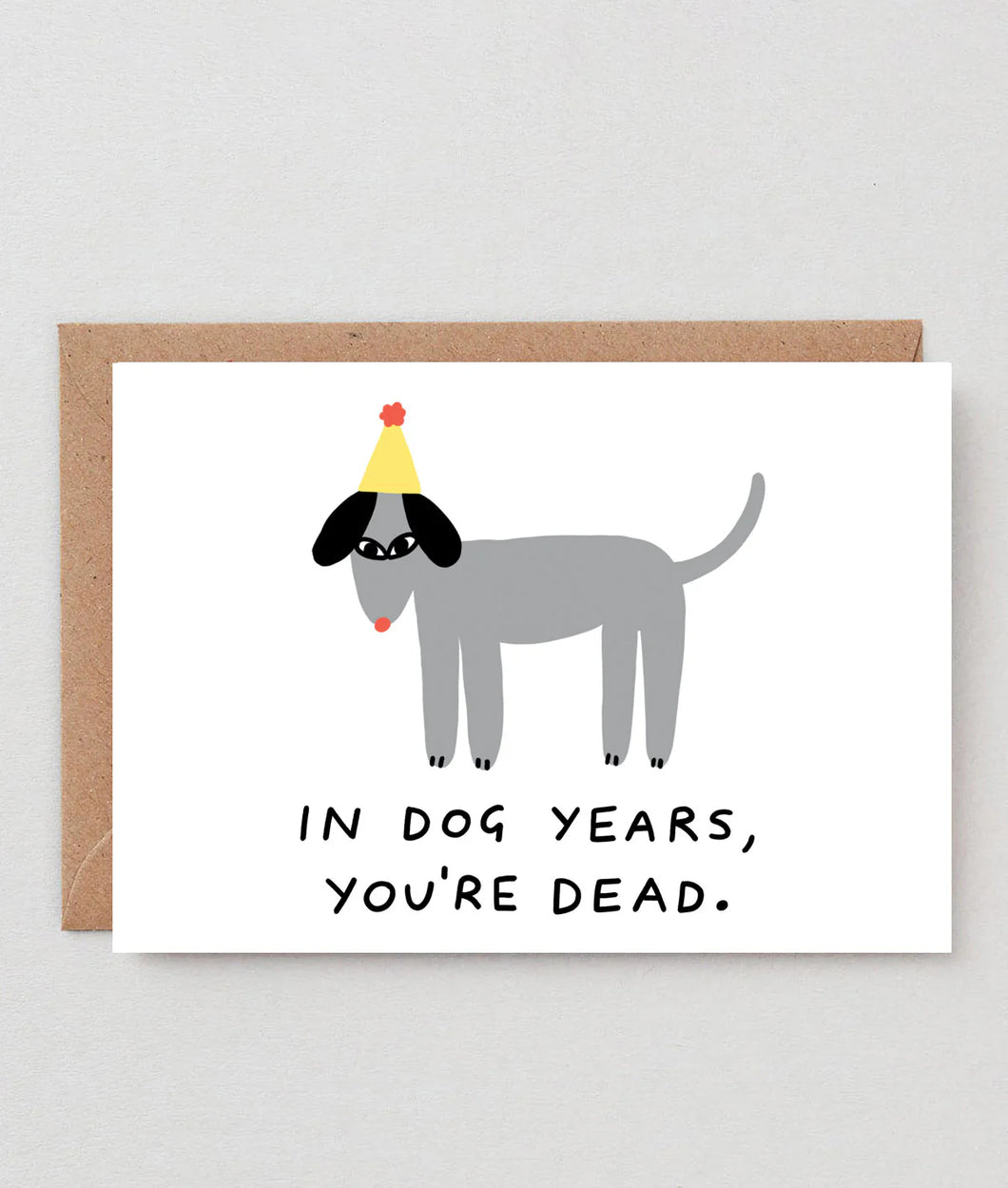 In Dog Years Birthday Card - Tigertree
