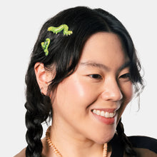 Load image into Gallery viewer, Allie Clips - Inchworm
