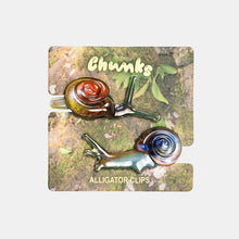 Load image into Gallery viewer, Allie Snail Clips - Slowpokes
