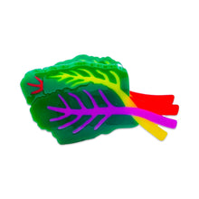 Load image into Gallery viewer, Large Rainbow Chard Hair Claw - Tigertree
