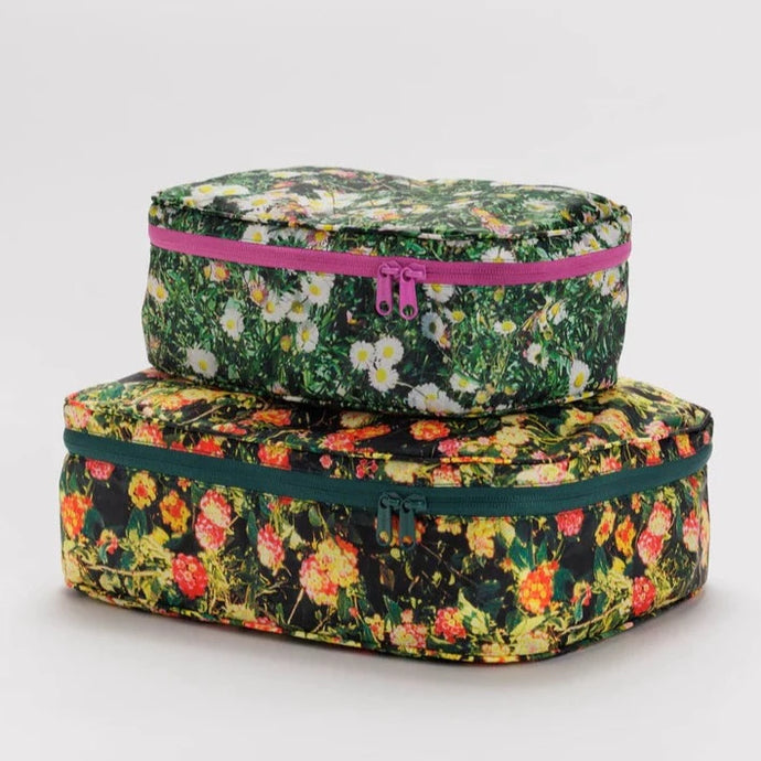 Packing Cube Set - Photo Florals - Tigertree