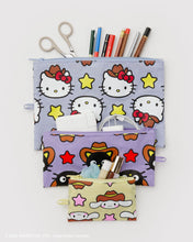 Load image into Gallery viewer, Flat Pouch Set- Hello Kitty + Friends Western
