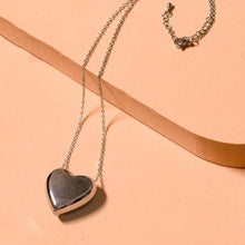 Load image into Gallery viewer, Can&#39;t Heartly Wait Necklace Silver
