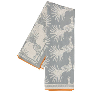 Double Cloth Tea Towel- Plume