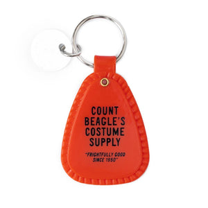 Snoopy Dracula Saddle Keychain
