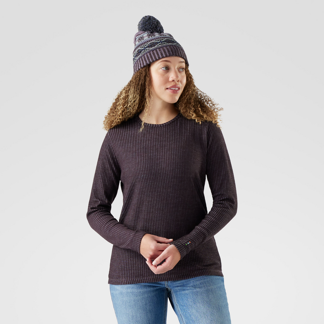 Women's Thermal Merino Rib Crew