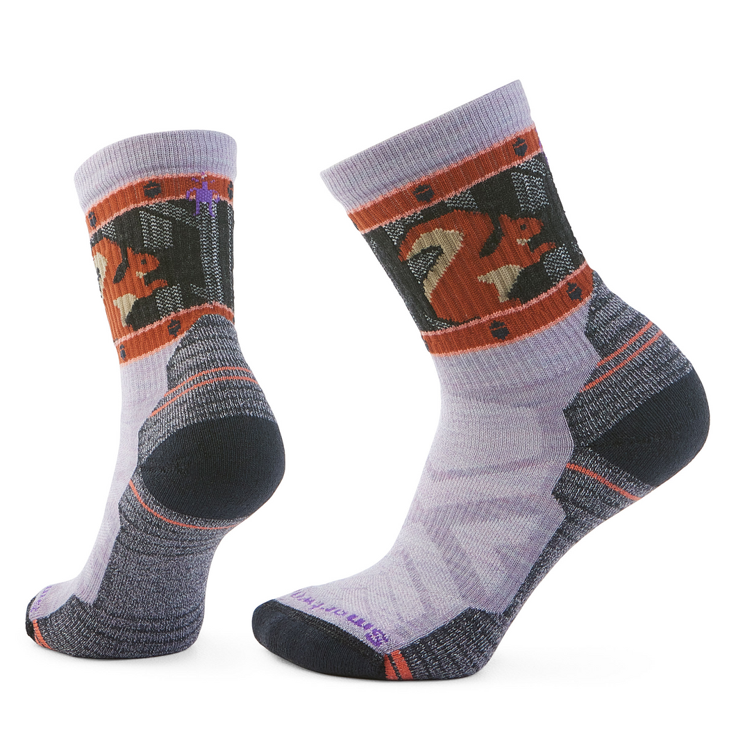 Women's Hike Light Cushion Squirrely Crew Socks