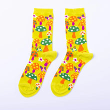 Load image into Gallery viewer, Women&#39;s Mushroom Butterfly Socks - Tigertree

