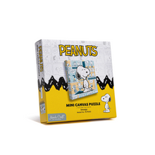 Load image into Gallery viewer, Peanuts Mini Canvas Puzzle- Snoopy

