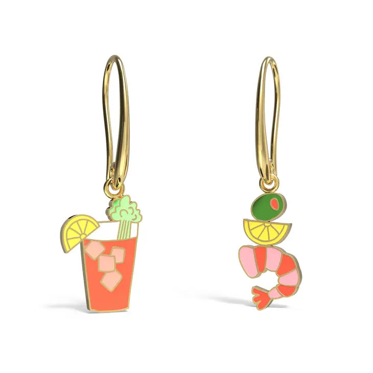 Bloody Mary Hanging Earrings - Tigertree